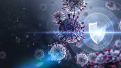 صورة الحمض النووي الريبي لفيروس كورونا يمكن أن يستمر لمدة تصل إلى شهر في الغبار