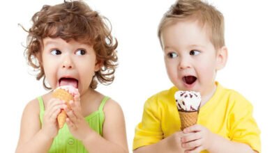 صورة الأطفال وخطر المثلجات في فصل ” الصيف “