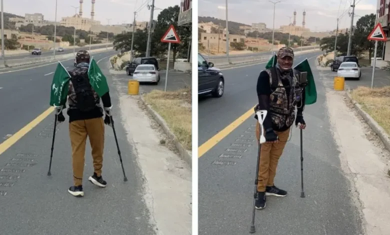 أحمد عسيري.. رحالة رغم الإعاقة